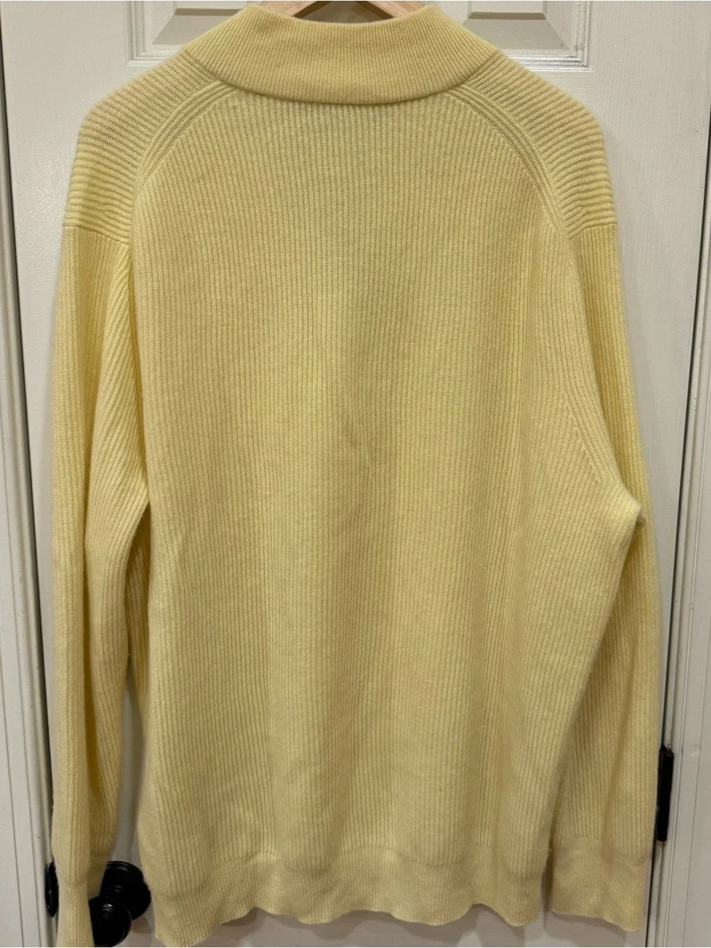 NEW Vineyard Vines Cashmere Fisherman 1/4 Zip Pullover Sweater Men’s XL